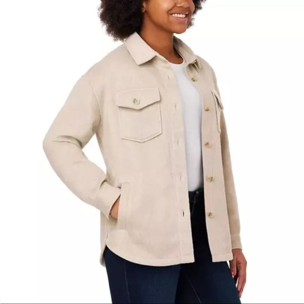 Members Mark Ladies Shacket NWT